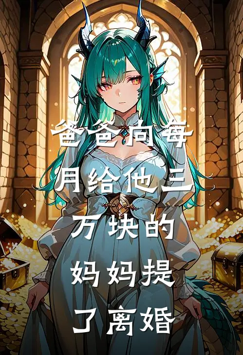 爸爸向每月给他三万块的妈妈提了离婚