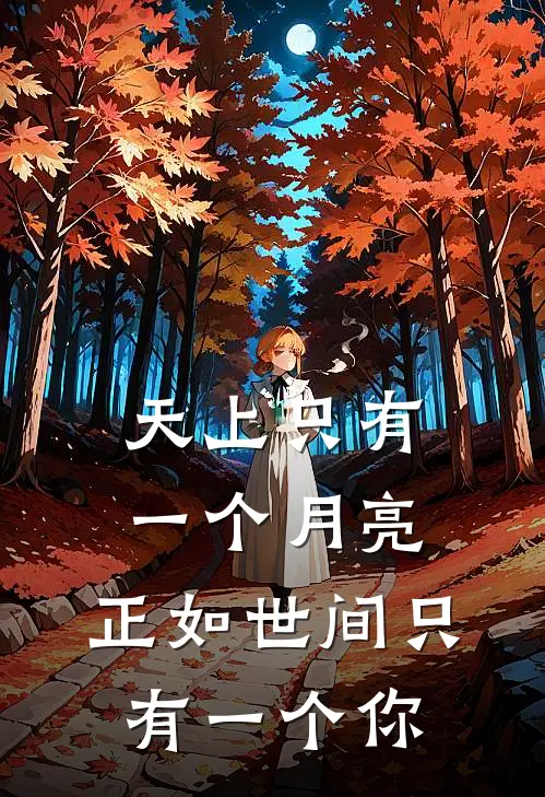 天上只有一个月亮,正如世间只有一个你