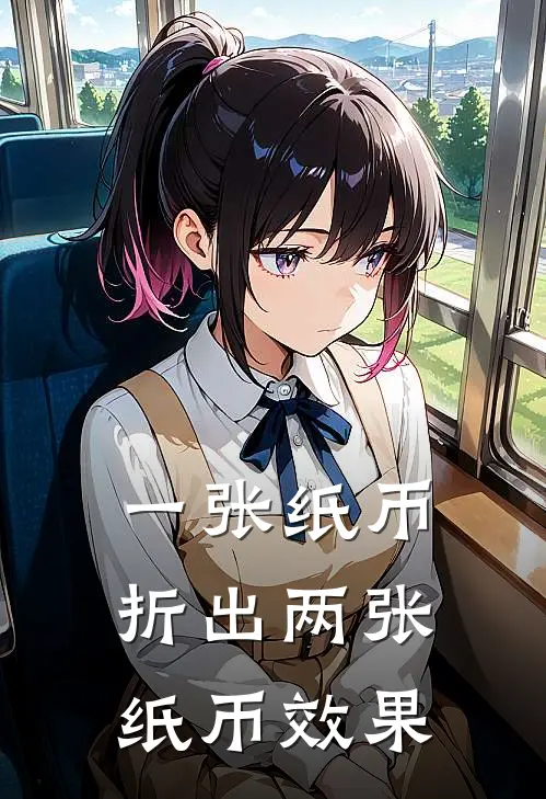 一张纸币折出两张纸币效果